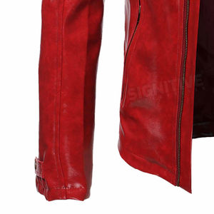 เสื้อแจ็คเก็ตหนังผู้ชายคอลเลคชั่นฤดูหนาวเสื้อแจ็คเก็ตหนังแท้สำหรับพนักงานหนังแท้ - Product Image 5