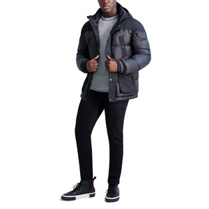 Stand Collar Down Cotton Padded Puffer <b>Jacket</b> Unisex Winter Warm Thicker Puffer bubble Coat Man <b>Jacket</b> - Product Image 5