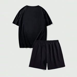 Venta al por mayor 100% algodón suave transpirable deporte chándal hombres logotipo personalizado impresión Casual Camiseta corta Jersey mejor precio - Product Image 6