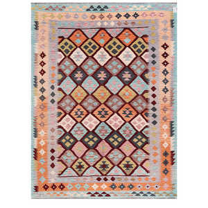 พรมกิลิม ไมมานา อัฟกานิสถาน ขนาด 241 x 183 ซม. ชุดพรมปูพื้น - Product Image 1