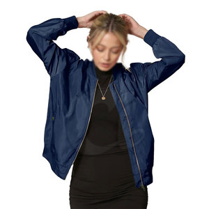 Blouson d'aviateur de différentes couleurs Blouson d'aviateur au design unique Blouson d'aviateur lavable pour femmes - Product Image 1