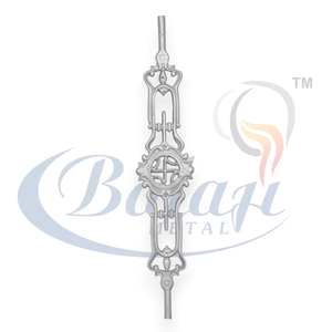 Composant de main courante gris poli pour balustrade de balcon de villa moderne, en fonte sans cadre, ultra-résistant, avec finition sablée, garantie cinq ans - Product Image 2