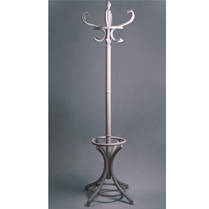 Vintage Iron <b>Coat</b> <b>Stand</b> With Decorative Curves Ideal For Classic Homes And Boutique Store Entryway Corners - Product Image 1