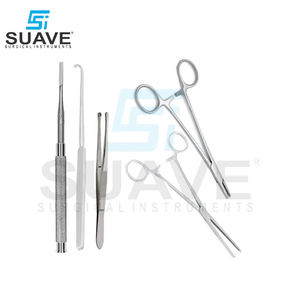 Kit quirúrgico veterinario OEM de 28 piezas animales cirugía veterinaria herramientas de acero inoxidable por instrumentos quirúrgicos SUAVE - Product Image 5