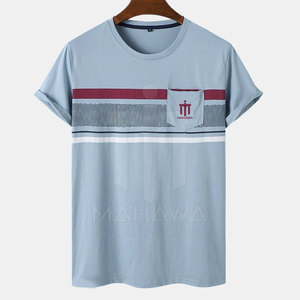Camiseta de Verano para Hombre Hecha en Pakistán, 100% Algodón de Alta Calidad, Secado Rápido, Tela Transpirable, Diseño Único, Ajuste Cómodo, MOQ Bajo - Product Image 1