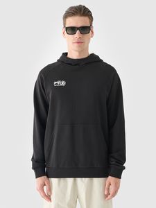 Custom High Quality Men's Oversized Hoodie Wholesale Manufacturer Breathable Cotton Blended Oversized Hoodie For Men - Product Image 3