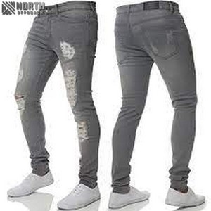 <b>Men's</b> New Design Autumn/Winter Washed Breathable Cotton Quick Dry <b>Jeans</b> Front Zip Button <b>Drawstring</b> Closure Multiple Colors Plus - Product Image 6