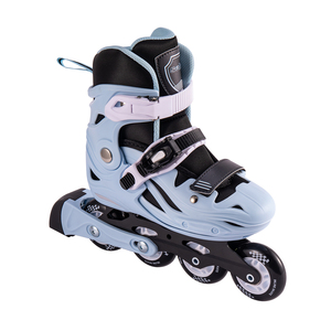 Kids Hard Shell Inline Skates with Aluminum <b>Frame</b> Adjustable ABEC-7 Bearings 100KG Max User Weight Durable - Product Image 1