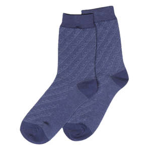 Men's <b>Socks</b> - Navy Blue - Product Image 1
