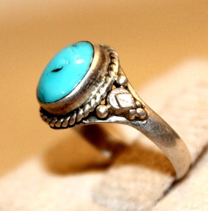 Offre Spéciale qualité naturelle fabriqué à la main 925 bague en argent mode pierre précieuse Turquoise corail fête cadeau femmes OEM personnalisable - Product Image 5