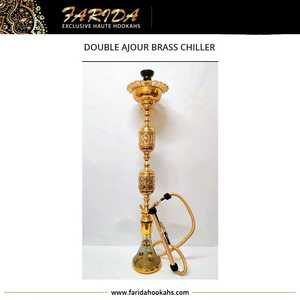 Chicha de luxe égyptienne artisanale de qualité supérieure, design unique, double ajour, laque technique, vente chaude 2025 - Product Image 2
