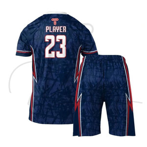 Nouveautés : Créez votre propre maillot de volley-ball respirant pour homme, 100% polyester, personnalisable avec le nom de l'équipe, vente en gros - Product Image 2