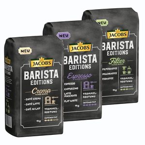 Jacobs Barista Editions Crema Beans (Espresso, Crema, Filtre) - Product Image 1