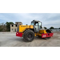 Rouleau compresseur vibrant à tambour unique DYNAPAC CA301D d'occasion, compacteur Dynapac d'origine suédoise pour la construction routière
