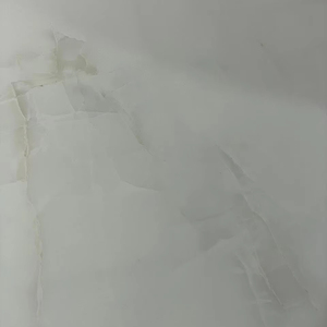 Baldosas de cerámica de 600x1200 blancas de ónix antiguo de larga duración antideslizante superior para paredes y suelos interiores - Product Image 1