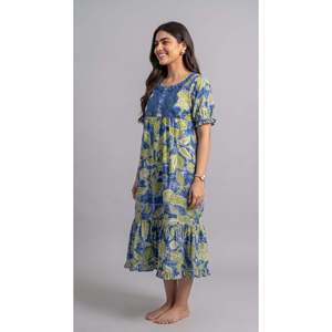 Camisón Midi de Tencel y Bambú para Mujer - Camisón Corto Premium para el Hogar en Verano - Product Image 6