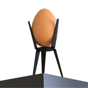 Soporte de huevo de hierro forjado con forma personalizada de calidad superior Diseñador Soporte de huevo de almacenamiento de hierro sólido de tamaño mediano a precio con descuento - Product Image 4