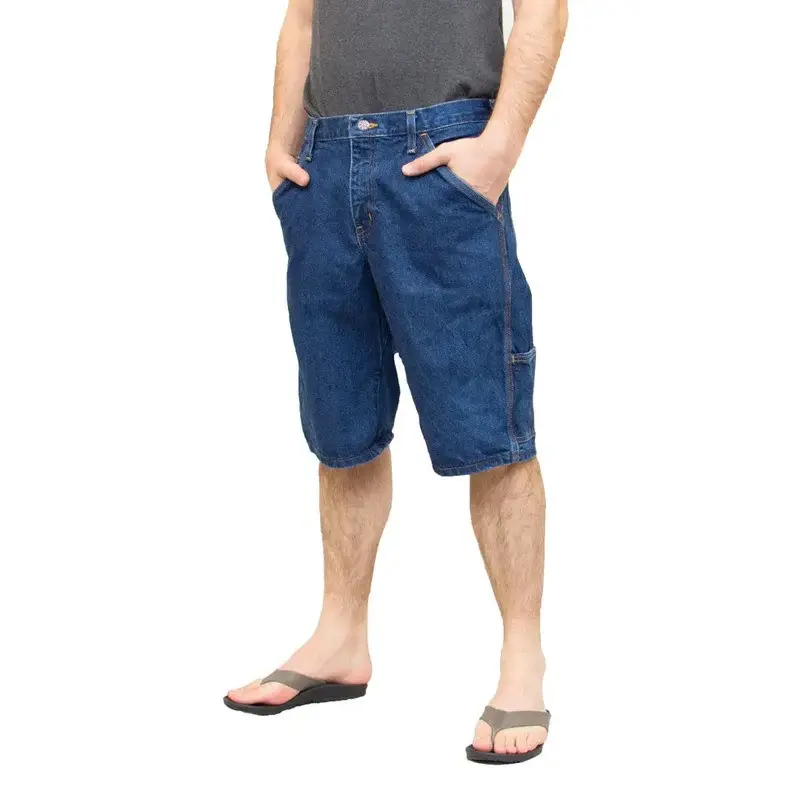 Hot Selling 2024 Custom Street Wear Jeans Shorts Heren Cargo Short Met Meerdere Zakken Aan Beide Zijden