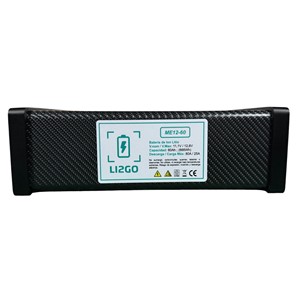 Batteria al Litio LI2GO ME12-60 11.1V 60Ah 666Wh ad Alta Capacità Li-Ion per Mobilità Elettrica 80A - Product Image 1
