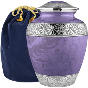 Urna de cremación de recuerdo, dult Cremation RN rn o Uman SHES his ARGE leglegant Motro de Pearl namnamel y ickickel RN - Product Image 5