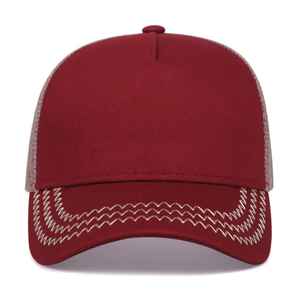 Casquettes de haute qualité fabriquées par des fabricants de premier plan, 100% coton, personnalisables, ajustables, snapback, trucker, vente en gros, style rétro - Product Image 1