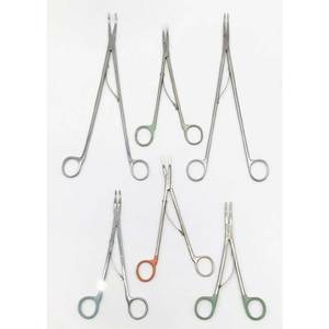 Ensemble d'instruments chirurgicaux vétérinaires manuels assortis de 6 pièces, en acier inoxydable, qualité chirurgicale, autoclavable, kit professionnel - Product Image 1