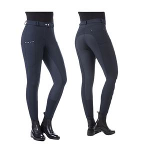 Nouvelle culotte d'équitation personnalisée vêtements équestres vêtements de sport pantalons collants vente en gros culotte d'équitation antidérapante en silicone - Product Image 1