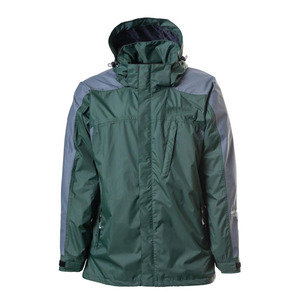 Veste de pluie de style rue imperméable pour l'hiver avec logo personnalisé de haute qualité brodé de coutures légères pour hommes - Product Image 5