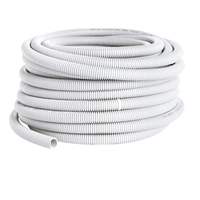 Conduit électrique flexible en PVC-U - Haute qualité - Certifié ISO9001 - Blanc - Norme BS EN61386 - Fabriqué au Vietnam