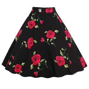 Jupe midi personnalisée pour femmes, jupes en cuir plissées, jupe en PU plissée pour femme - Product Image 3