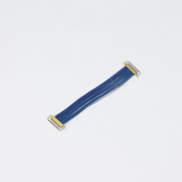 Câble d'affichage LVDS EDP micro coaxial personnalisé 50 broches pour système de caméra