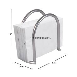 Argenterie créative Porte-papier de soie poli miroir Matériau en acier inoxydable de la meilleure qualité Porte-serviettes pour la maison et les hôtels - Product Image 3