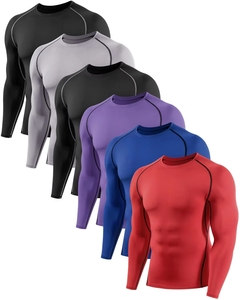 Rashguard à manches courtes tie-dye de qualité supérieure, design personnalisé, avec protection UV et compression - Product Image 3
