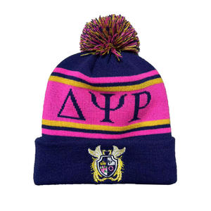 Gorro de Punto de Lana Merino Suave y Cálido de Invierno de Alta Calidad Personalizado 2026, Gorro de Punto Grueso con Etiqueta de Cuero, Gorro Unisex - Product Image 2