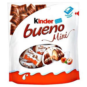 Kinder Bueno Chocolate <b>Bar</b> Rich Milk Chocolate Crispy Wafer Hazelnut Cream Popular <b>Snack</b> Ideal for Home and Office - Product Image 4