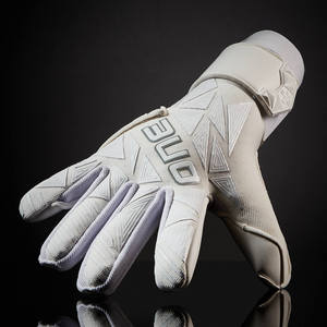 Guantes de portero de cuero de nuevo estilo naranja neón completo con agarre de látex Material de goma de rendimiento de alta visibilidad Marca SP - Product Image 4