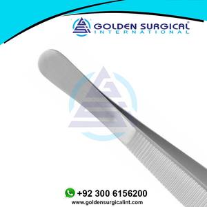 Pinzas Adson Finas de Acero Inoxidable para Odontología |   Instrumentos Manuales para Dentaduras Postizas, Herramientas de Odontología Reutilizables con Agarre Ergonómico, CE - Product Image 4