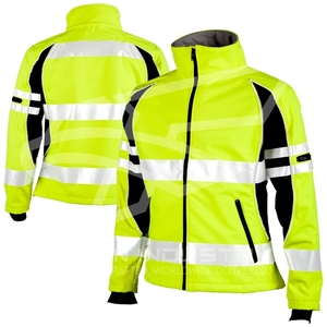 Ropa de trabajo de seguridad para hombres Chaqueta reflectante de seguridad de alta visibilidad Logotipo personalizado Ropa de trabajo al aire libre Chaquetas para hombres - Product Image 1