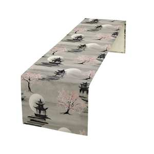 Qualité supérieure meilleure vente pur coton matériel Textiles de maison chemin de Table à manger à vendre - Product Image 5