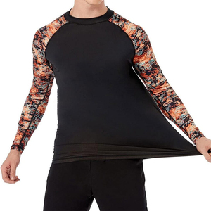 Nouveau design – Rashguard pour homme adulte, sublimation, manches longues, grande taille, extensible, séchage rapide, coupe ajustée, respirant, UPF50+ - Product Image 4