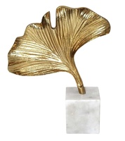 Sculptures décoratives en métal en forme de pomme et de pissenlit, en aluminium moulé, style contemporain, pour plateau de table, œuvre d'art et presse-papiers