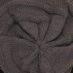 Venta al por mayor de invierno Beanie Knit Hat Color sólido logotipo personalizado 100% algodón estampado cálido y elegante para el invierno - Product Image 5