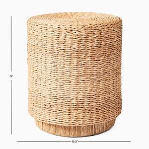 Nouveaux modèles de table d'appoint en jonc de mer conception OEM personnaliser décor à la main meubles de maison de l'usine du Vietnam directement - Product Image 5