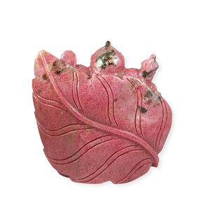 Sculpture de Rhodonite de Ganesh, cristaux de Rhodonite de seigneur de Ganesha, Statue de guérison de Chakra de Reiki de qualité supérieure - Product Image 4