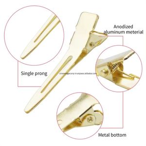 Wholesale Hair Parting <b>Tool</b> Finger Single Fork Clip Pointed Duck Beak Clip Headwear Hair Accessories Manufacturer - Product Image 3