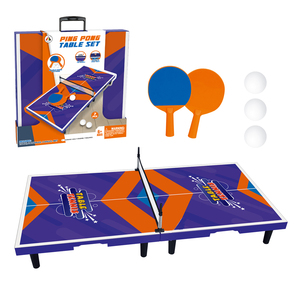 Juego de Tenis de <span class=keywords><strong>Mesa</strong></span> de 26 Piezas para Niños - Juego de Tenis de <span class=keywords><strong>Mesa</strong></span> Portátil para Interiores/Exteriores con Red y <span class=keywords><strong>2</strong></span> Paletas - Product Image 1
