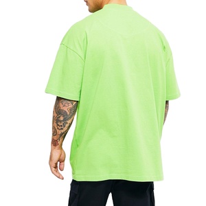T-shirts Homme Personnalisés Grande Taille à Épaules Tombantes en Coton Respirant 100% Uni avec Logo Personnalisé – Collection Été 2026 – Meilleures Ventes - Product Image 2