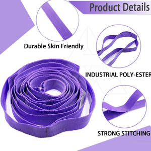 Sangles de yoga d'entraînement de haute qualité fabriquées au Pakistan Sangles de yoga Fabrication en usine Sangles de yoga - Product Image 2