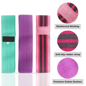 Customized Logo Hip Resistance Bands for Exercise Booty & Glutes Hip Circle Loop - Product Image 3