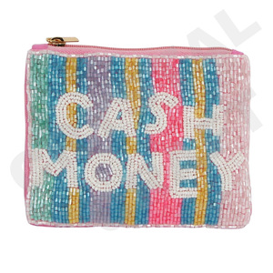 Acheter Baylor University Seed Beaded Coin Pouch Wallet Bel accessoire à la mode avec des caractéristiques d'accessoires à la mode - Product Image 4